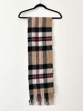Edinburgh 100% Lambswool Tartan Plaid Scarf